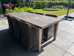 Teak tafel 240x100, Tuin en Terras, Tuintafels, Ophalen, Gebruikt, Rechthoekig, Teakhout