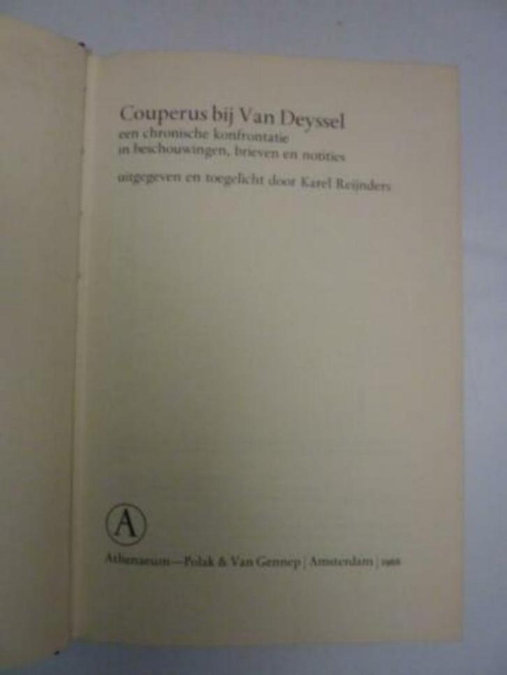 K.Reijnders - Couperus bij Van Deyssel, een konfrontatie, Boeken, Literatuur, Zo goed als nieuw, Verzenden