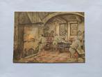 Anton Pieck ansichtkaart bakkerij, Antiek en Kunst, Ophalen of Verzenden