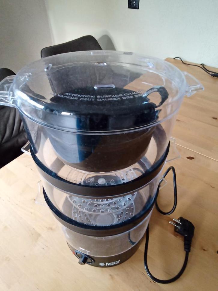 Russell Hobbs Stoomkoker - Gebruikt, Witgoed en Apparatuur, Keukenmixers, Gebruikt, 2 tot 3 liter, 1 snelheid, Vaatwasserbestendig