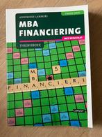 MBA Financiering Theorieboek - Annemieke Lammers (2e druk), Boeken, Ophalen of Verzenden, Beta, Zo goed als nieuw, MBO
