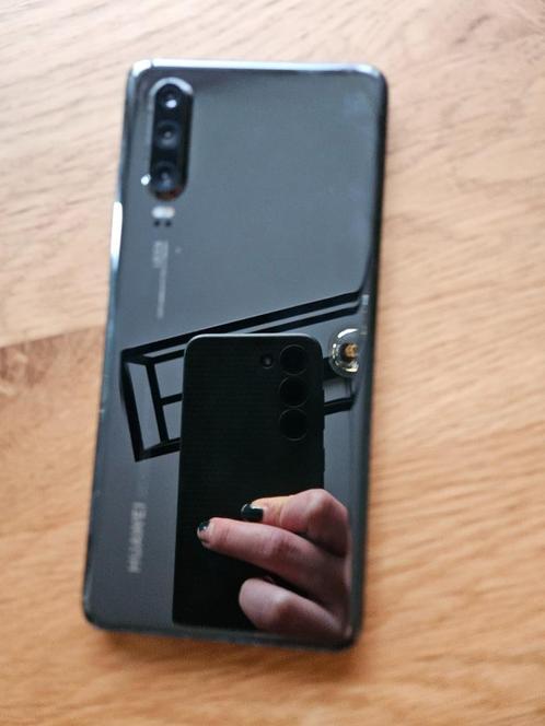 Huawei P30 zwart 128 GB in goede staat, Telecommunicatie, Mobiele telefoons | Huawei, Nieuw, Zonder abonnement, Zonder simlock