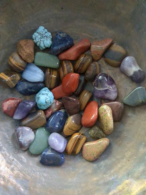 Edelstenen Verzameling - Diverse Soorten, Sieraden, Tassen en Uiterlijk, Edelstenen, Gebruikt, Ophalen of Verzenden