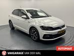 Volkswagen Polo 1.0 TSi R-Line Automaat-Adapt.Cr.contr-Navig, Gebruikt, 95 pk, Met garantie (alle), Leder en Stof