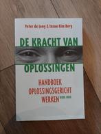 De kracht van oplossingen: Handboek oplossingsgericht werken, Boeken, Ophalen of Verzenden, Alpha, Zo goed als nieuw, WO