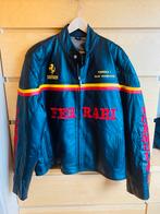 Ferrari Formule 1 leren jas, Kleding | Heren, Jassen | Zomer, Ophalen of Verzenden, Zo goed als nieuw, Maat 56/58 (XL), Zwart