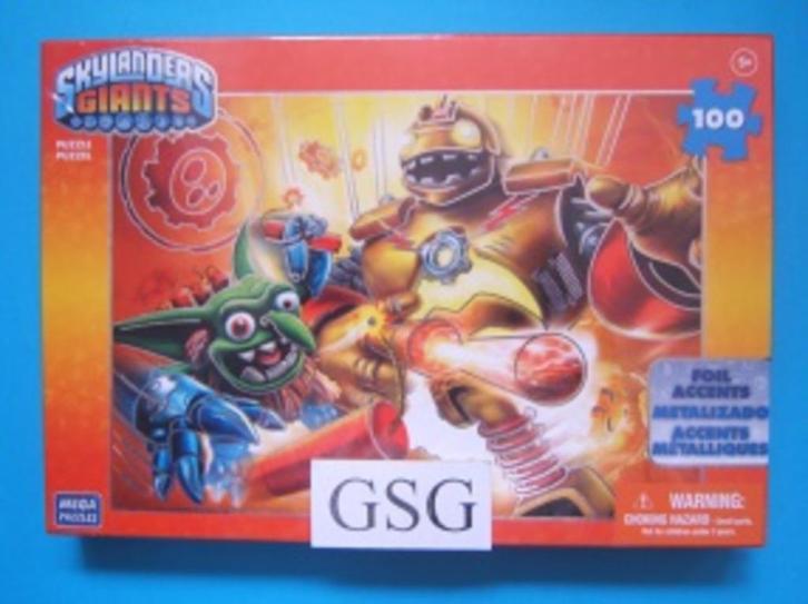 Skylanders Giants Bouncer 100 st nr. 51135EAG-01, Kinderen en Baby's, Speelgoed | Kinderpuzzels, Nieuw, Meer dan 50 stukjes, Ophalen