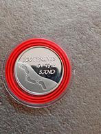 1 Oz 999 zilverbaar 'Footprints in the Sand', Verzenden, Zilver