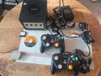 Nintendo GameCube Zwart + 2 Controllers, Avontuur en Actie, Gebruikt, 2 spelers, Eén computer