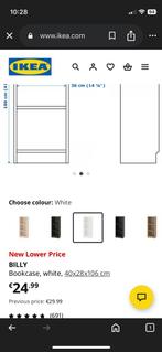Bookcase ikea 2 pcs, Ophalen, Zo goed als nieuw, 50 tot 100 cm, Minder dan 100 cm