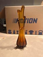 Amberkleurige Murano Stijl Vaas, Antiek en Kunst, Antiek | Vazen, Ophalen of Verzenden