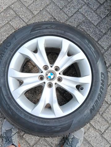 orginele bmw X5 18 inch velgen set met all weather banden  beschikbaar voor biedingen