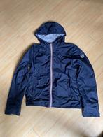 Moncler jas windbreaker maat 164 170 (maat S) donkerblauw, Ophalen, Moncler, Blauw, Zo goed als nieuw
