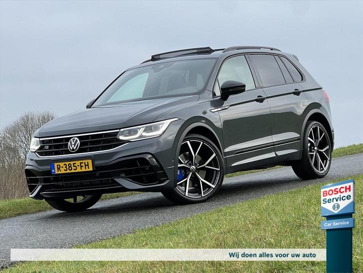 Volkswagen Tiguan 2.0 TSI R 75 Edition 4Motion 320PK / Pano, Auto's, Volkswagen, Bedrijf, Te koop, Tiguan, 360° camera, ABS, Adaptive Cruise Control