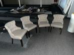 4 Chesterfield stoelen met comfortabele zitting, Ophalen, Gebruikt, Overige kleuren, Vier