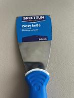 Spectrum plamuurmes/Putty knife van 60 mm, Verzenden, Nieuw, Overige typen