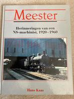 Meester Herinneringen van een NS-machinist, 1920-1960, Ophalen of Verzenden, Zo goed als nieuw, Trein, Overige typen