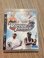 Virtua Tennis 3 - PS3, Spelcomputers en Games, Games | Sony PlayStation 3, 1 speler, Eén computer, Ophalen of Verzenden, Zo goed als nieuw