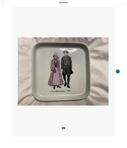 gebakschaal Villeroy en Boch, Huis en Inrichting, Keuken | Servies, Zo goed als nieuw, Schaal of Schalen, Overige stijlen, Porselein