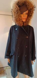 Max Mara jas 46/48-50, Kleding | Dames, Jassen | Winter, Ophalen of Verzenden, Zo goed als nieuw, Maat 46/48 (XL) of groter, Grijs