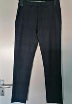 Pantalon merk Zara maat 38 kleur donker blauw  ruit, Ophalen of Verzenden, Zo goed als nieuw, Maat 46 (S) of kleiner, Blauw