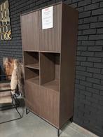 Vakkenkast walnut kleur SALE, Gebruikt, 100 tot 150 cm, Ophalen of Verzenden, 150 tot 200 cm