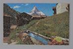 Houten puzzel Zwitserland - Findelen Matterhorn, handgezaagd, Ophalen of Verzenden