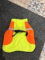 Fluordiserende hondenjas, Dieren en Toebehoren, Hondenkleding, Ophalen, Zo goed als nieuw, Hondentrui