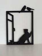 Kat in raam, Ophalen of Verzenden, Nieuw