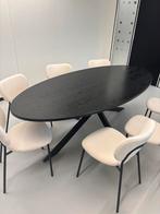 Eettafel + stoelen, Huis en Inrichting, Tafels | Eettafels, Ophalen, 200 cm of meer, 50 tot 100 cm, Zo goed als nieuw
