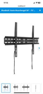 BlueBuilt Vaste Muurbeugel 50" - 75" Zwart, Ophalen of Verzenden, Zo goed als nieuw