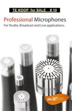 Studiomicrofoons voor DIY Hobbyist, Verzenden, Gebruikt, Instrumentmicrofoon