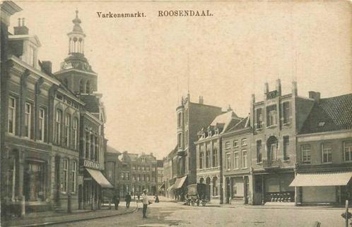 (380-718-023) Roosendaal Varkensmarkt, Verzamelen, Ansichtkaarten | Nederland, Noord-Brabant, Verzenden