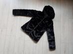 Fake fur jacket zwart maat S, Verzenden, Nieuw, Maat 36 (S), Zwart