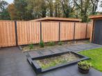 schuttingen hout/beton V.A95,- p/m incl.plaatsen en btw!!, Minder dan 3 meter, Nieuw, Ophalen of Verzenden, 2 meter of meer