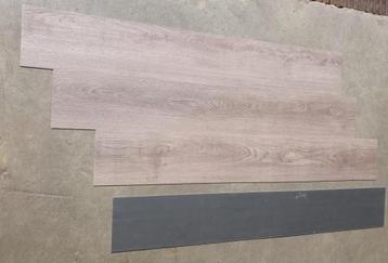 Restpartij 76 m2 plak Pvc . Colour 105 - Smoked Oak beschikbaar voor biedingen