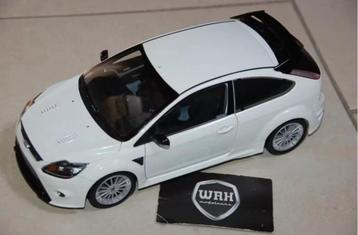 SALE !! 1:18 FORD FOCUS RS 2010 wit Minichamps no box WRH beschikbaar voor biedingen