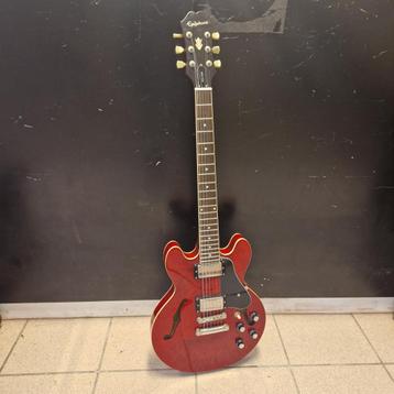 Epiphone ES-339 Cherry Hollow Body Elektrische Gitaar - In N beschikbaar voor biedingen