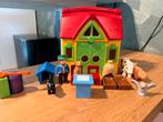 123 Playmobil draagbare boerderij met dieren., Ophalen of Verzenden, Zo goed als nieuw