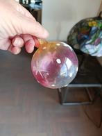 Vintage glazen gesuikerde kerstballen jaren 60, Ophalen of Verzenden, Zo goed als nieuw, Versiering