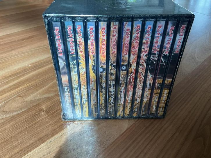 Iron Maiden box nieuw, Cd's en Dvd's, Cd's | Hardrock en Metal, Nieuw in verpakking, Boxset, Ophalen of Verzenden