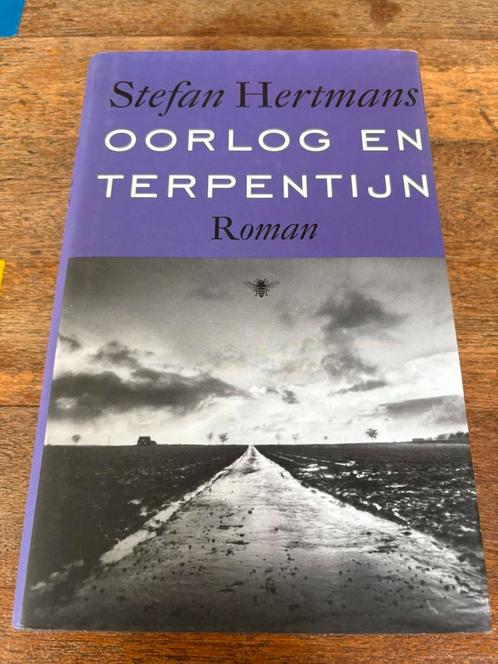 Stefan Hertmans - Oorlog en terpentijn (4 voor 3), Boeken, Literatuur, Zo goed als nieuw, Nederland, Ophalen of Verzenden