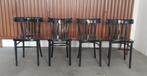 Café stoelen Thonet kleur zwart, Huis en Inrichting, Stoelen, Ophalen, Zo goed als nieuw, Zwart
