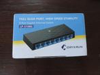 Gigabit 8-poort ethernet switch, Computers en Software, Netwerk switches, Ophalen of Verzenden, Nieuw