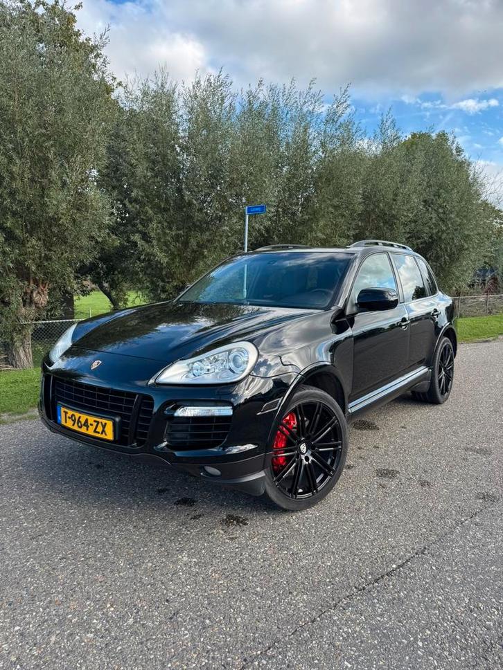 Porsche Cayenne 4.8 Turbo 501PK Luchtvering 2007 Youngtimer, Auto's, Porsche, Particulier, Cayenne, 4x4, ABS, Achteruitrijcamera