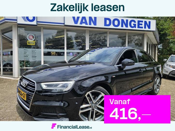 Audi A3 Limousine 35 TFSI CoD | S-Line | Automaat / Carplay, Auto's, Audi, Bedrijf, Lease, Financial lease, A3, ABS, Airbags, Airconditioning