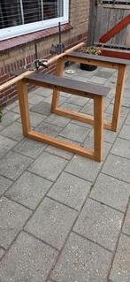 Eiken onderstel eettafel  tafel poten tafelblad, Huis en Inrichting, Tafels | Eettafels, Nieuw, Vijf personen of meer, Rechthoekig