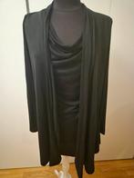Lang zwart True Spirit vest en top in 1 - maat L ***zgan***, Kleding | Dames, Truien en Vesten, Zwart, Maat 42/44 (L), Ophalen of Verzenden