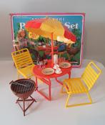 Vintage ARCO Fashion Doll Barbie Patio Playset BBQ 7679 80s, Verzamelen, Poppen, Ophalen of Verzenden, Gebruikt, Fashion Doll