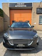 Ford Focus Wagon 1.0 EcoBoost Titanium Business, Auto's, Zwart, 3 cilinders, Zilver of Grijs, 5 stoelen